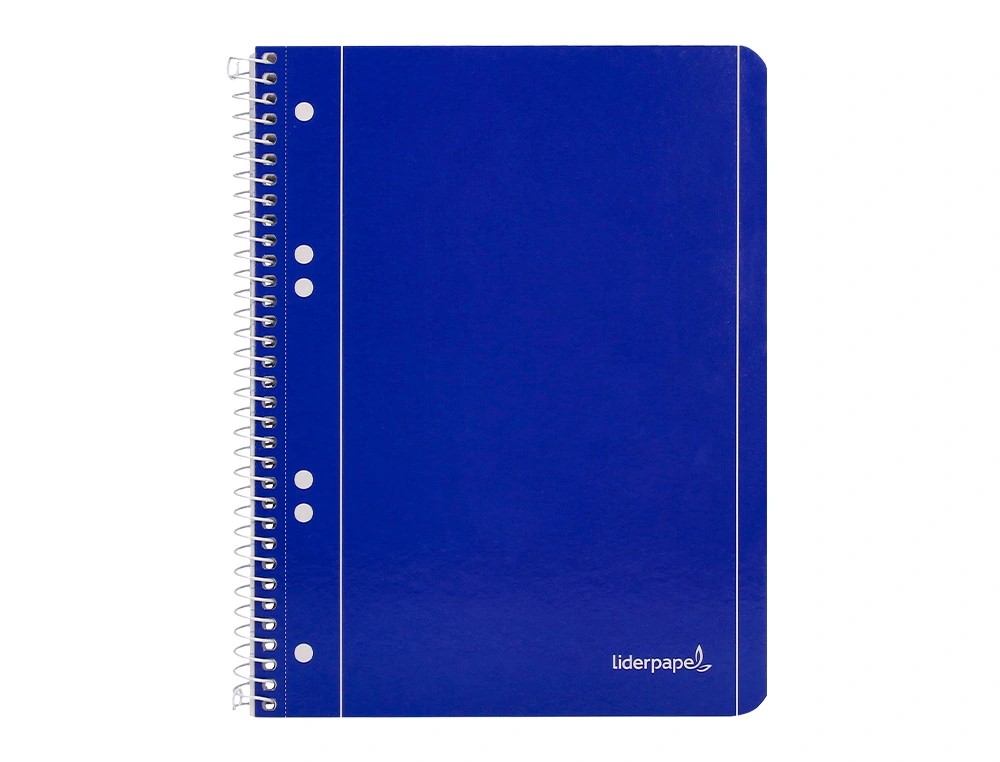 CADERNOS ESPIRAL LIDER A5 - 80FL CAPA AZUL 29114 BJ04 PAUTADO CADERNOS ESPIRAL LIDER A5 - 80FL CAPA AZUL 29114 BJ04 PAUTADO - Image 1
