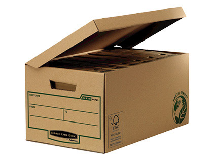 CAIXA PARA ARQUIVO DEFINITIVO FELLOWES 44722 CARTAO 375gr 560X390X293 - 62769