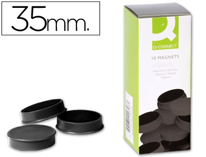 IMANS 35MM Q-CONNECT KF02644 PRETO 36232 CAIXA C/10