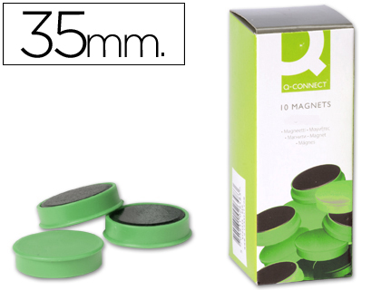 IMANS 35MM Q-CONNECT KF02647 VERDE 36234 CAIXA C/10