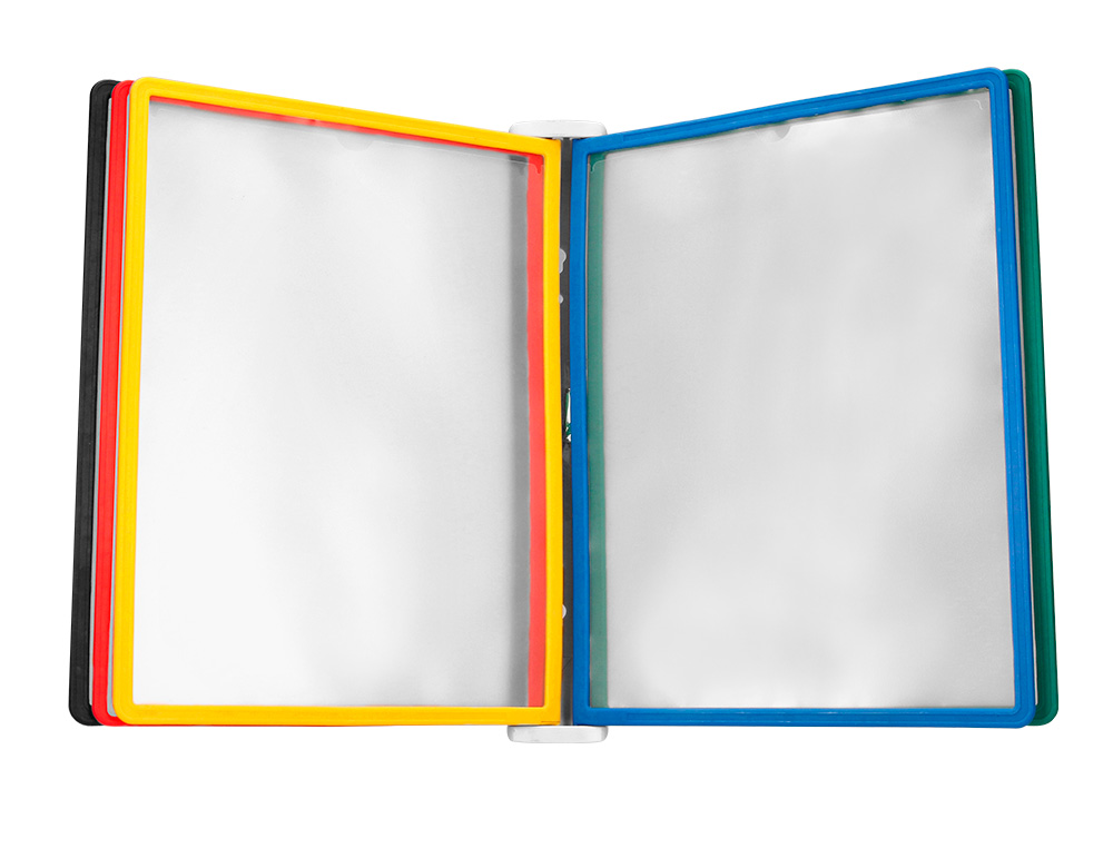 SUPORTE PORTA CATALOGO PAREDE LIDER PC01 C/10 BOLSAS CORES A4 PVC 166031 SUPORTE PORTA CATALOGO PAREDE LIDER PC01 C/10 BOLSAS CORES A4 PVC 166031 - Image 1
