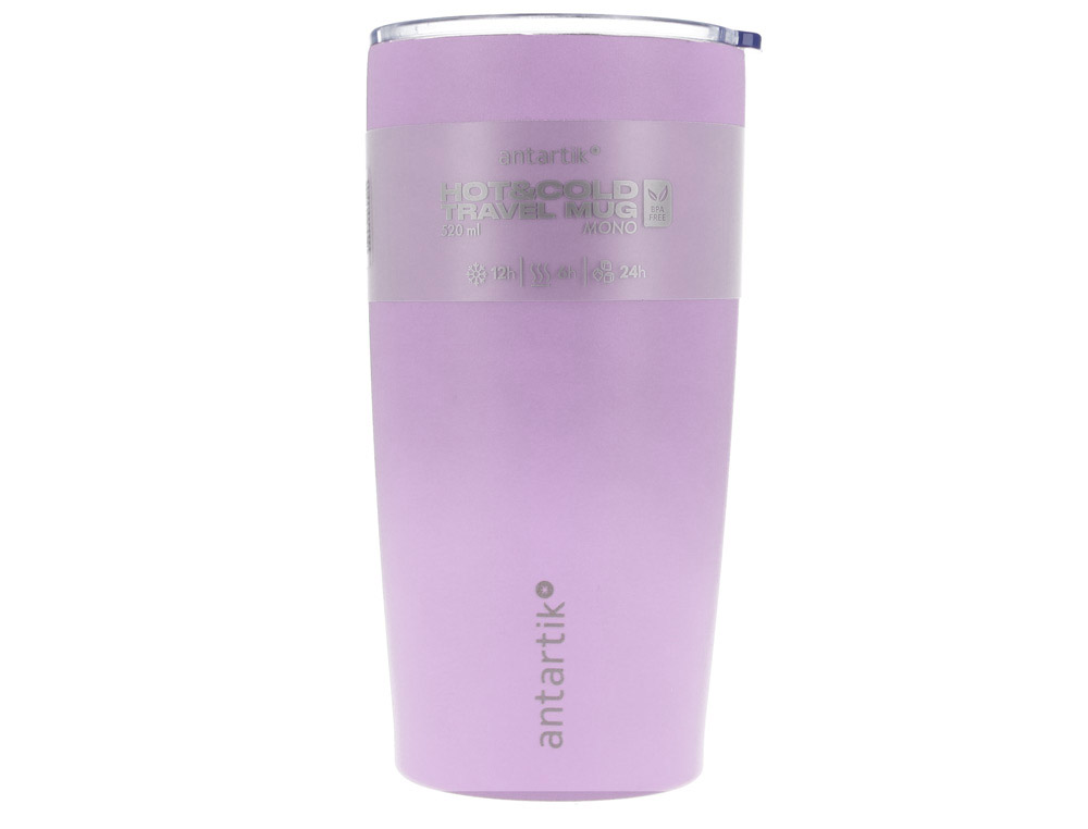 COPO ANTARTIK TERMICO TAMPA HERMETICA 174620 TG32 ROXO PASTEL 520ml COPO ANTARTIK TERMICO TAMPA HERMETICA 174620 TG32 ROXO PASTEL 520ml - Image 1